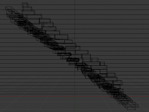 Brick Half Stairs 3D मॉडल