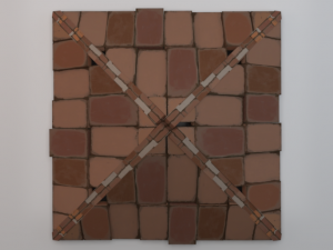 Brick Roof 3D मॉडल