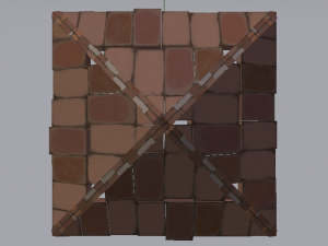Brick Roof 3D मॉडल