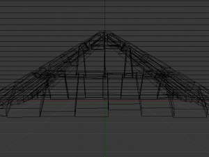 Brick Roof 3D मॉडल