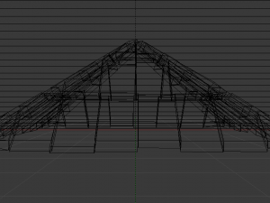 Brick Roof 3D मॉडल