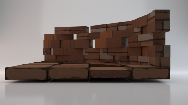 Round Barricade 3D Model .c4d .max .obj .3ds .fbx .stl .blend 