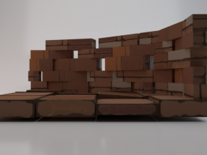 Round Barricade 3D Model