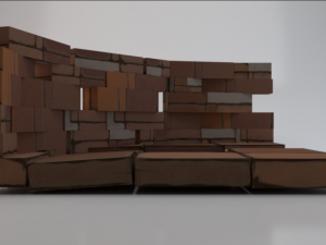 Round Barricade 3D Model