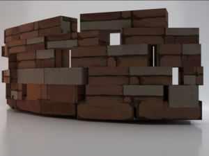 Round Barricade 3D Model