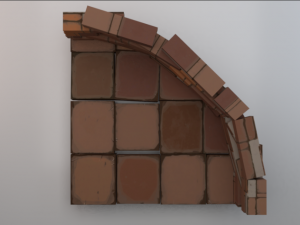 Round Barricade 3D Model