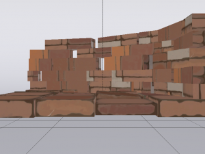 Round Barricade 3D Model