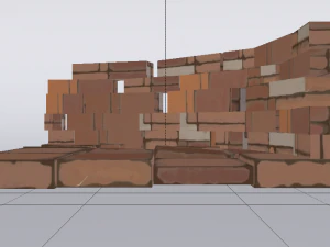 Round Barricade 3D Model
