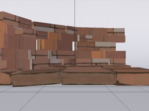 Round Barricade 3D Model