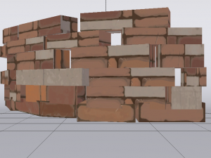 Round Barricade 3D Model