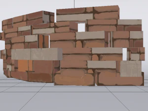 Round Barricade 3D Model
