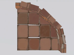 Round Barricade 3D Model