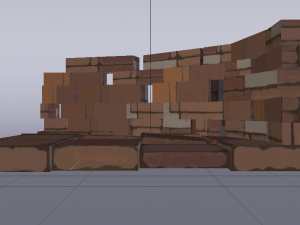 Round Barricade 3D Model