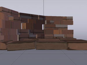 Round Barricade 3D Model