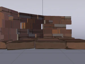 Round Barricade 3D Model