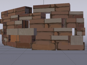 Round Barricade 3D Model