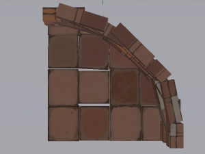 Round Barricade 3D Model