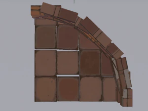 Round Barricade 3D Model