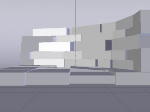 Round Barricade 3D Model