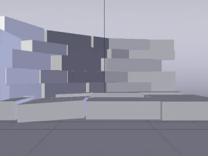 Round Barricade 3D Model