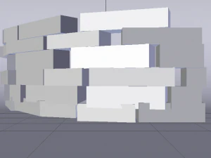 Round Barricade 3D Model