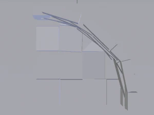 Round Barricade 3D Model