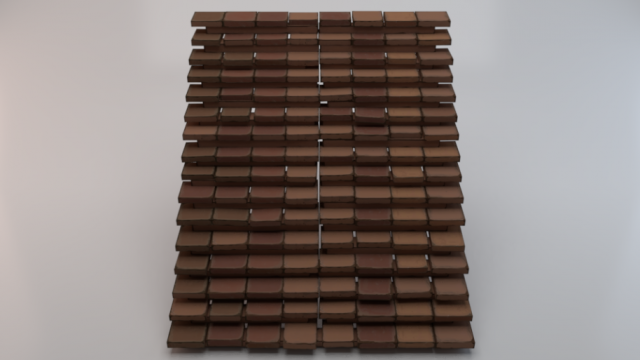 Brick Stairs 3D 模型 .c4d .max .obj .3ds .fbx .stl .blend 