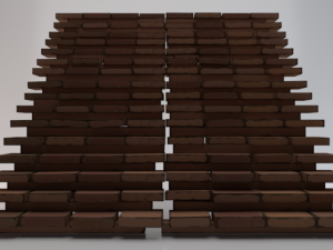 Brick Stairs 3D 模型