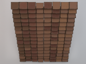 Brick Stairs 3D 模型