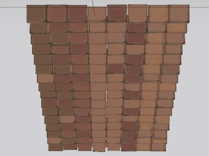 Brick Stairs 3D 模型