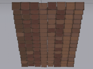Brick Stairs 3D 模型