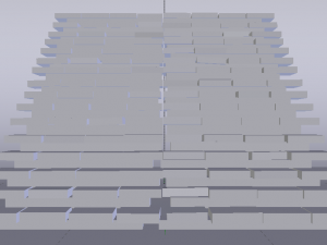 Brick Stairs 3D 模型
