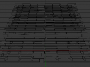 Brick Stairs 3D 模型