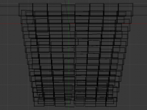 Brick Stairs 3D 模型