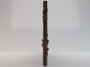 Brick Wall 3D Model