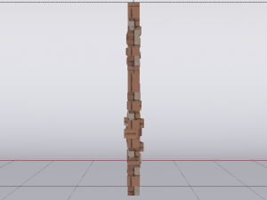 Brick Wall 3D 模型
