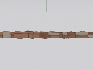 Brick Wall 3D 模型