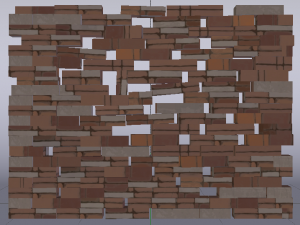 Brick Wall 3D 模型