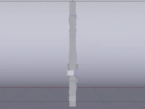 Brick Wall 3D Model