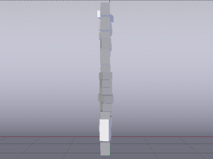 Brick Window Wall Model 3D