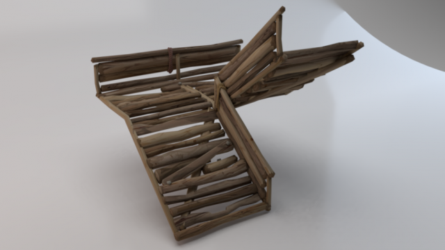 Corner Stairs Modelo 3D .c4d .max .obj .3ds .fbx .stl .blend 
