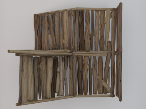 Corner Stairs Modelo 3D