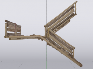 Corner Stairs Modelo 3D