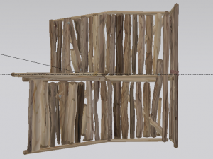 Corner Stairs Modelo 3D
