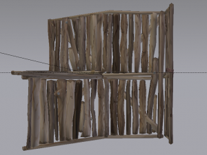 Corner Stairs Modelo 3D
