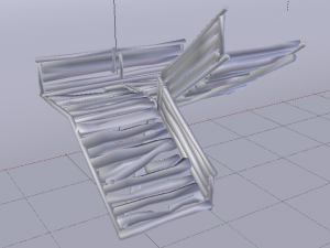 Corner Stairs Modelo 3D
