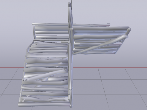 Corner Stairs Modelo 3D