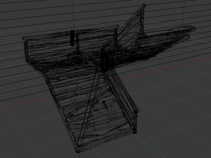 Corner Stairs Modelo 3D