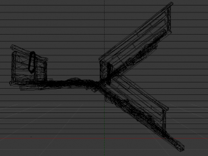 Corner Stairs Modelo 3D