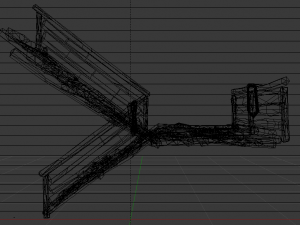 Corner Stairs Modelo 3D